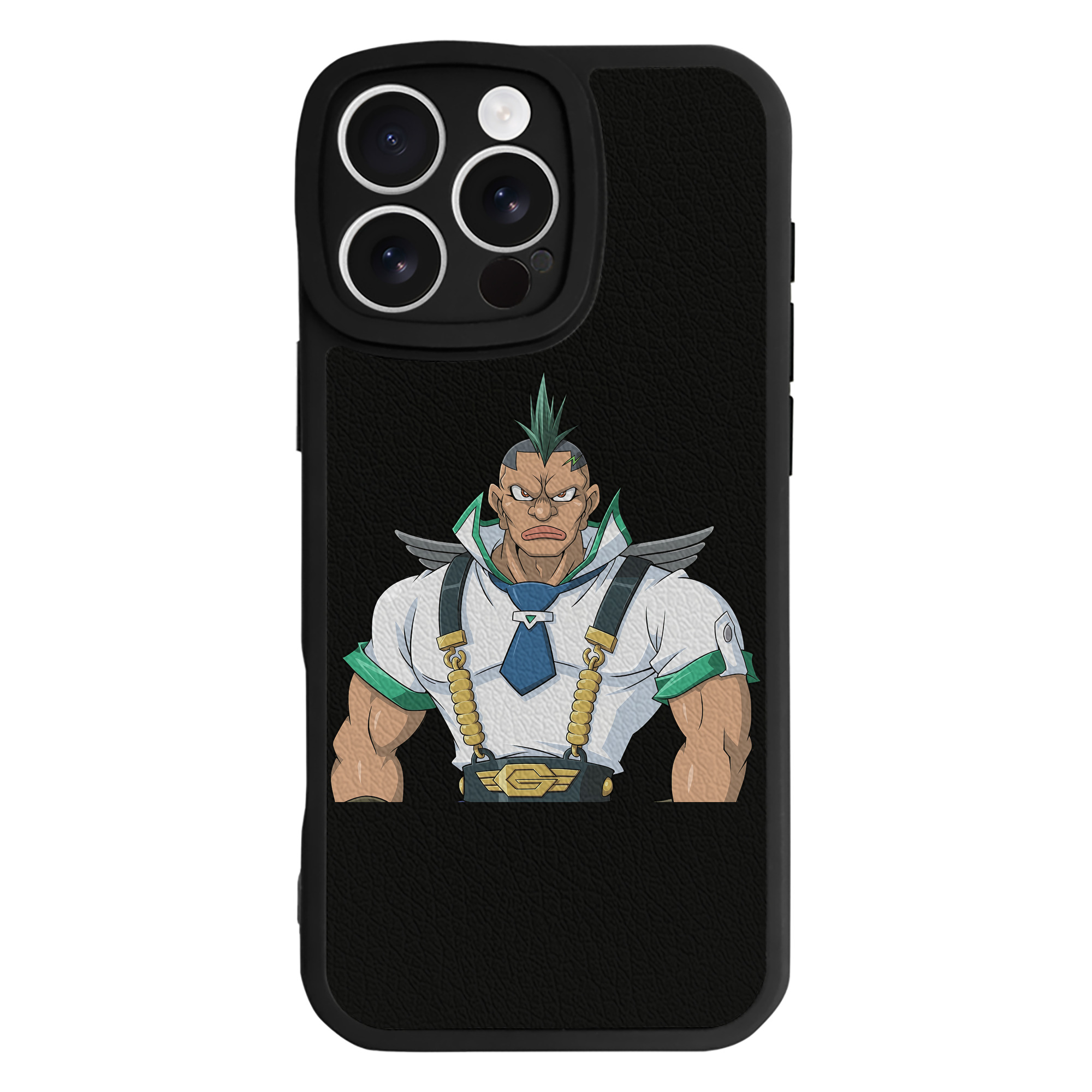 （画像用） 遊☆戯☆王 Yu-Gi-Oh! 【iPhone 16シリーズ対応】シリコンスマホケース（レザー調） 材質：シリコン
